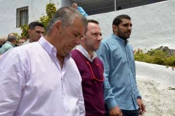 La Gavia procesiona a sus patronos en el último día de su fiesta (Foto Francisco Javier Santana)